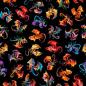Preview: Patchworkbaumwolle Tossed Dragons bei Dan Morris für QT Fabrics